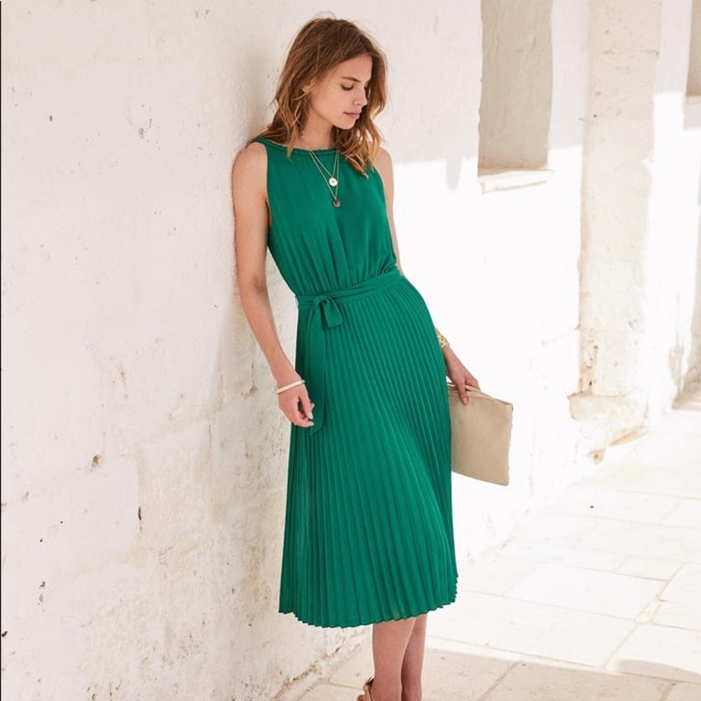 SEZANE Louisa Green Dress, size 36